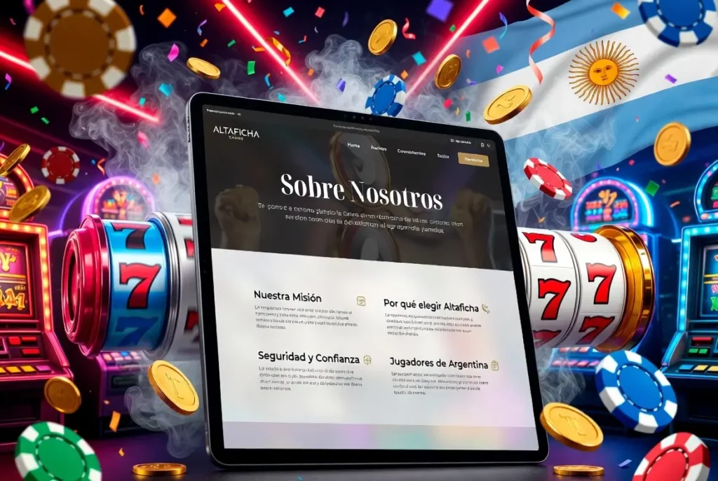 The tablet that has casino information