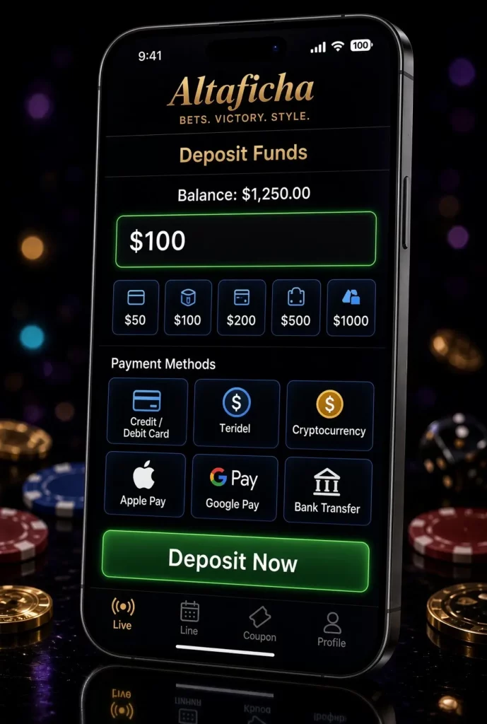 Sportsbook Deposits
